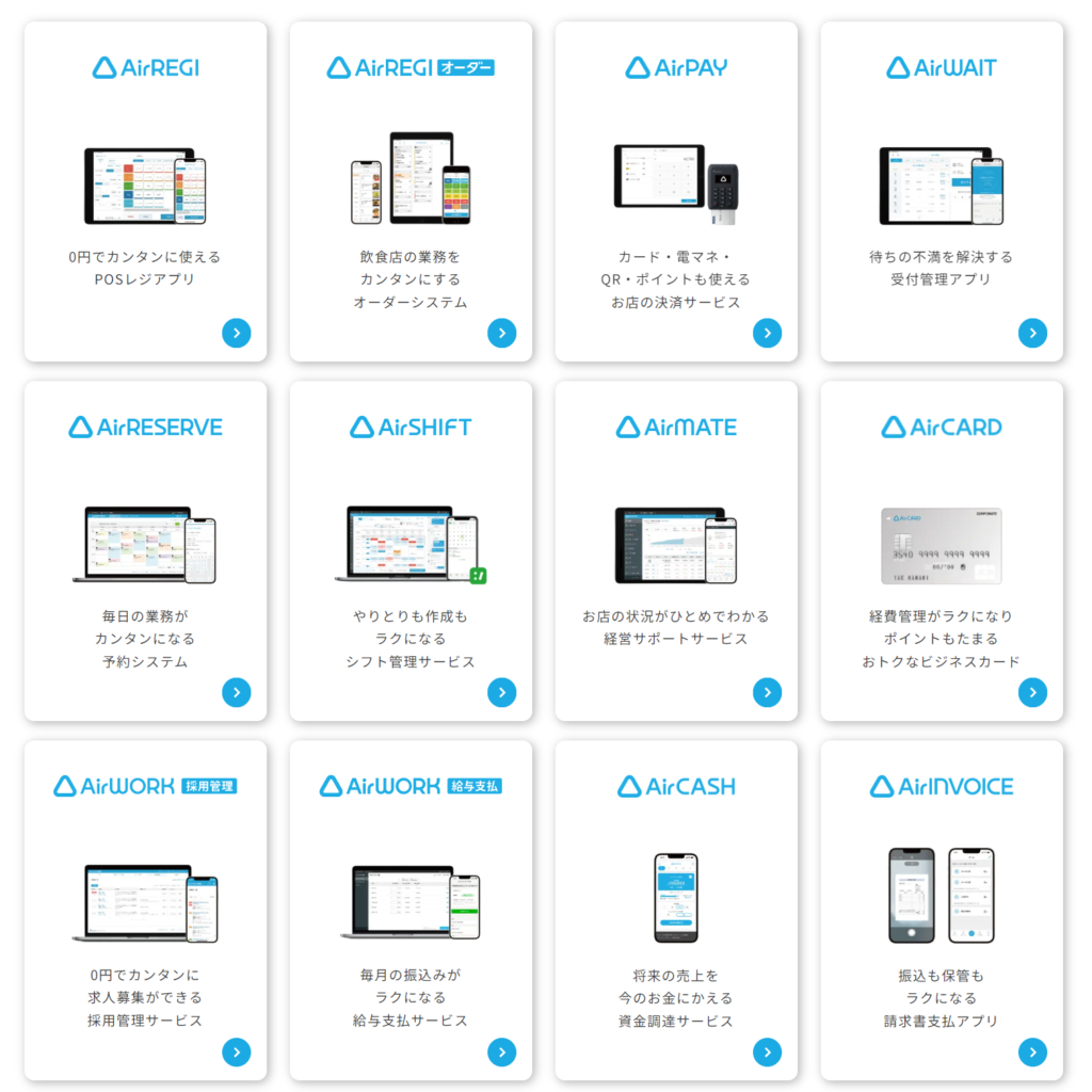 AirPAYの関連サービス